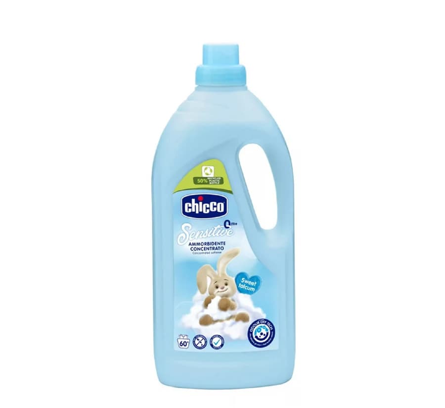 Chicco Sensitive Concentrated Softener Sweet Talcum 1.5l — foto 1