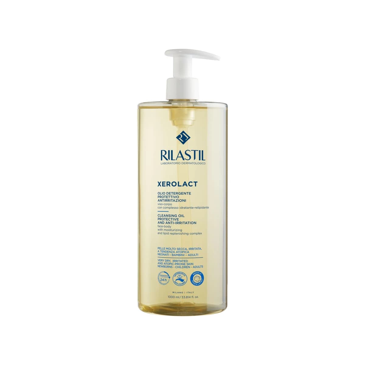 Rilastil Xerolact Cleansing Oil 1000ml