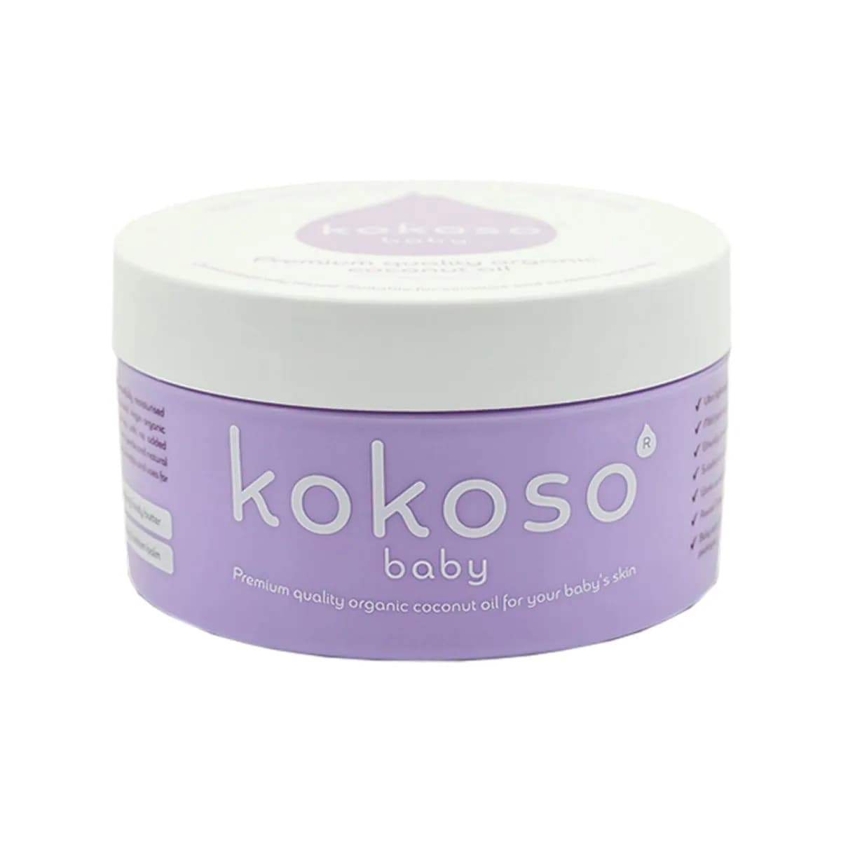 Kokoso Baby Coconut Oil 168g — foto 1