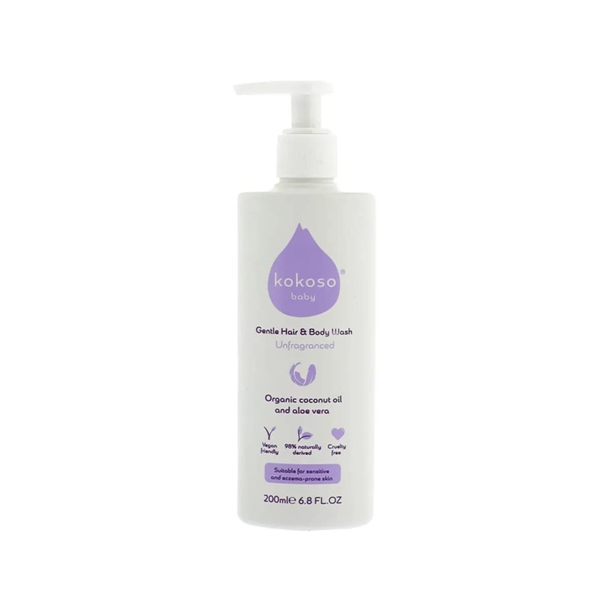 Kokoso Baby Gentle Hair & Body Wash — foto 1